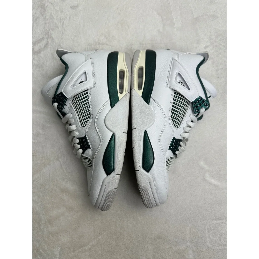 Jordan 4 Retro Oxidized Green White Metallic Dark Green FQ8138-103 Mens Womens